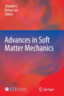 Copertina  Advances in Soft Matter Mechanics
