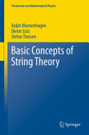 Copertina  Basic Concepts of String Theory