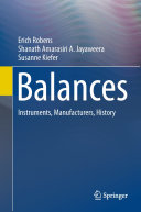 Copertina  Balances : Instruments, Manufacturers, History