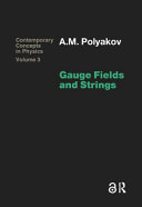 Copertina  Gauge fields and strings
