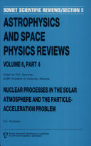 Copertina  Nuclear processes in the solar atmosphere and the particle-acceleration problem