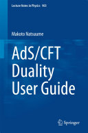 Copertina  AdS /CFT Duality User Guide