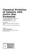 Copertina  Chemical evolution of galaxies with active star formation : Proceedings of Japan-France Seminar, Sendai, Japan, November 5-8, 1986