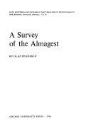 Copertina  A survey of the almagest