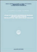 Copertina  Atlas of velocity dispersion profiles and rotation curves for elliptical and lenticular galaxies
