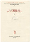 Copertina  {Il carteggio di Vittorio Cian} 2