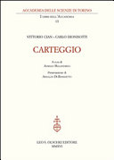 Copertina  Carteggio