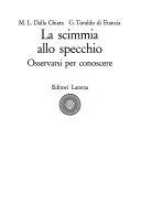 Copertina  La scimmia allo specchio : osservarsi per conoscere