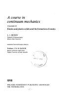 Copertina  4 : Elastic and plastic solids and the formation of cracks