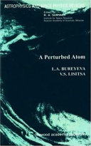 Copertina  A Perturbed atom
