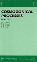 Copertina  Cosmogonical processes : Proceedings of the symposium held in Boulder, Colorado, 25-27 March 1985