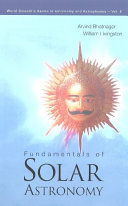 Copertina  Fundamentals of solar astronomy