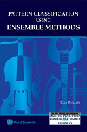 Copertina  Pattern classification using ensemble methods