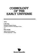 Copertina  Cosmology of the early universe