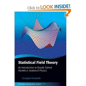 Copertina  Statistical field theory : an introduction to exactly solved models in statistical physics