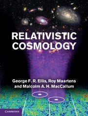 Copertina  Relativistic cosmology