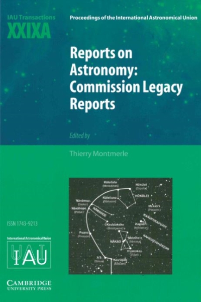 Copertina  Reports on astronomy : special issue: commission legacy reports
