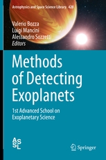 Copertina  Methods of detecting exoplanets : 1. Advanced school on exoplanetary science