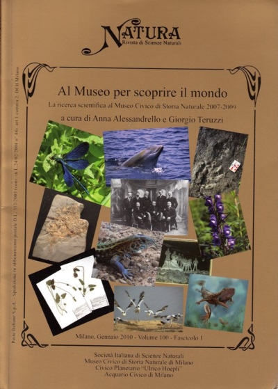 Copertina  Al museo per scoprire il mondo : la ricerca scientifica al Museo Civico di Storia naturale 2007-2009