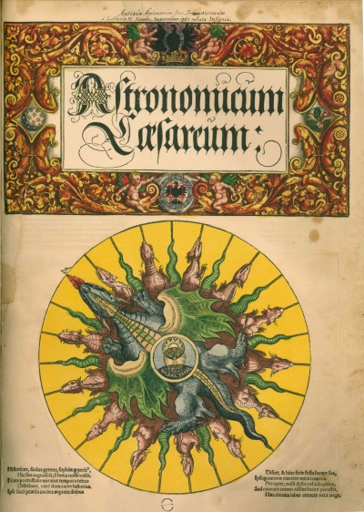 Copertina  Astronomicum Caesareum