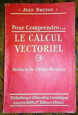 Copertina  Pour comprendre le calcul vectoriel