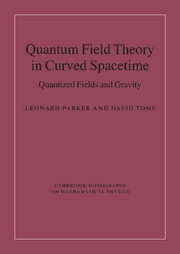 Copertina  Quantum field theory in curved spacetime : quantized fields and gravity