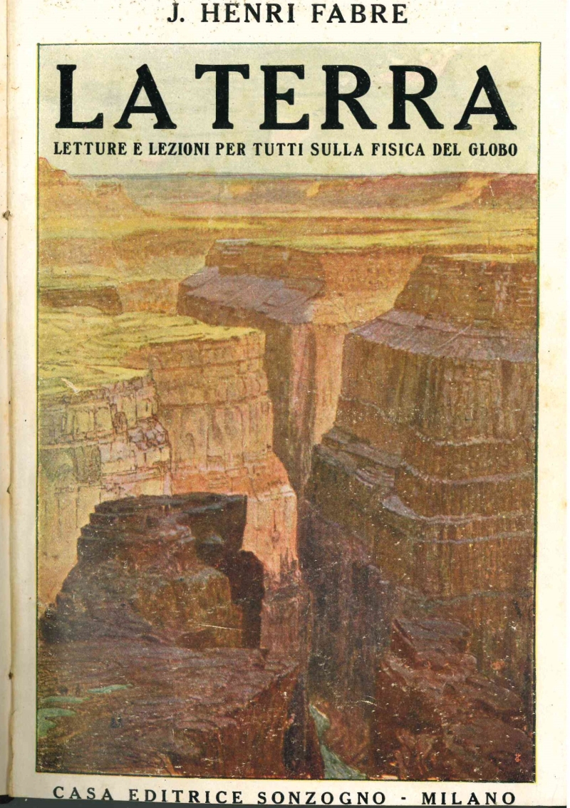 Copertina  La terra : letture e lezioni per tutti sulla fisica del globo