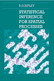 Copertina  Statistical inference for spatial processes : an essay awarded the Adams Prize of the University of Cambridge