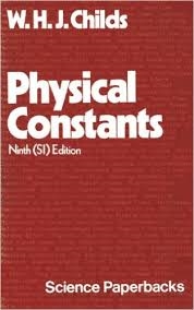 Copertina  Phisical constants : selected for students