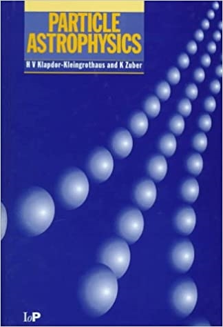 Copertina  Particle astrophysics