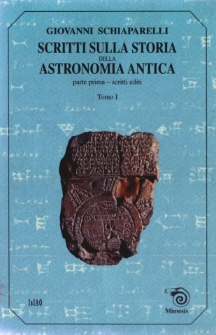 Copertina  {Scritti sulla storia della astronomia antica} 1